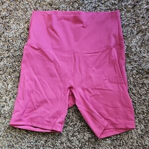 NWOT Peachy Magenta Athletic Shorts
